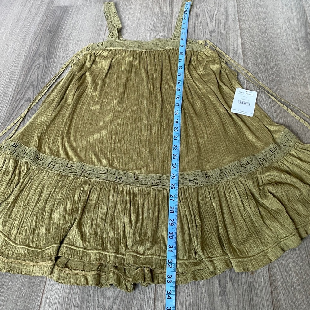 Free People Sweet Thing Tunic In Moss Extra Small - Picture 7 of 11